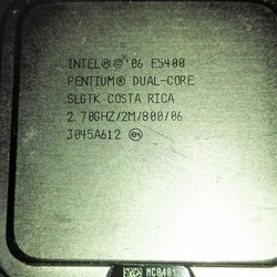Процессор LGA 775 Pentium DualCore E5400 2.7 GHz